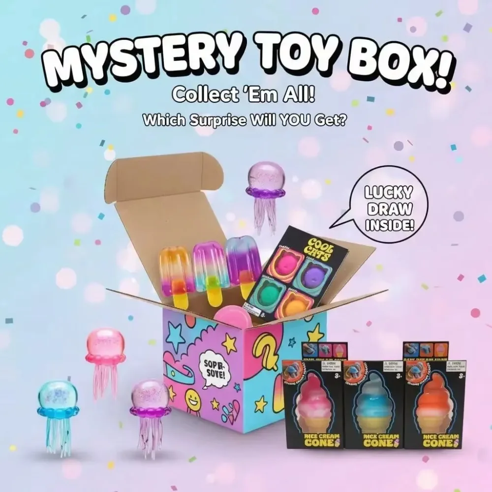Squishy Mystery Box , Slow Ris - огляд і ціна Party Games For Adults And Kids