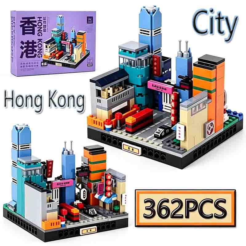 362PCS Hong Kong City Street V - огляд і ціна Lego Set Creator