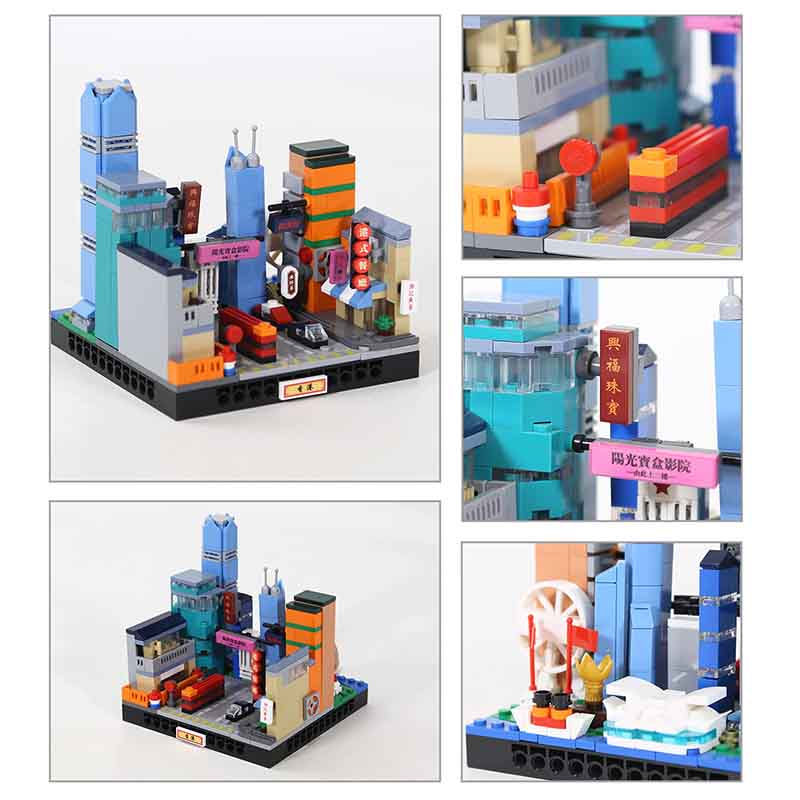 362PCS Hong Kong City Street V - огляд і ціна Lego Set Creator
