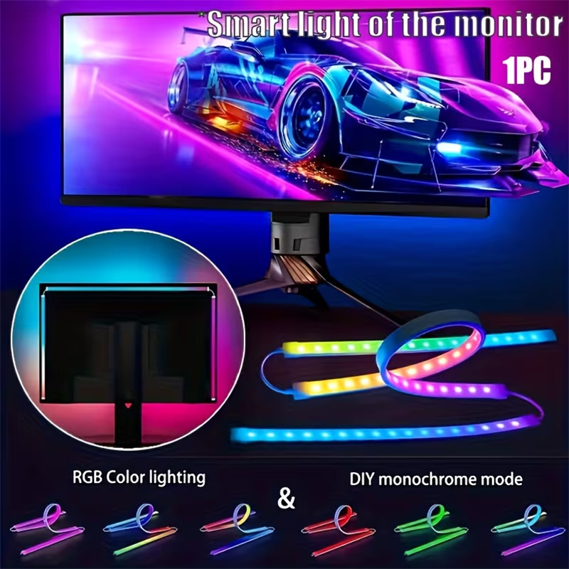 RGB Gaming Lights Strip Monito - огляд і ціна Party Games Night