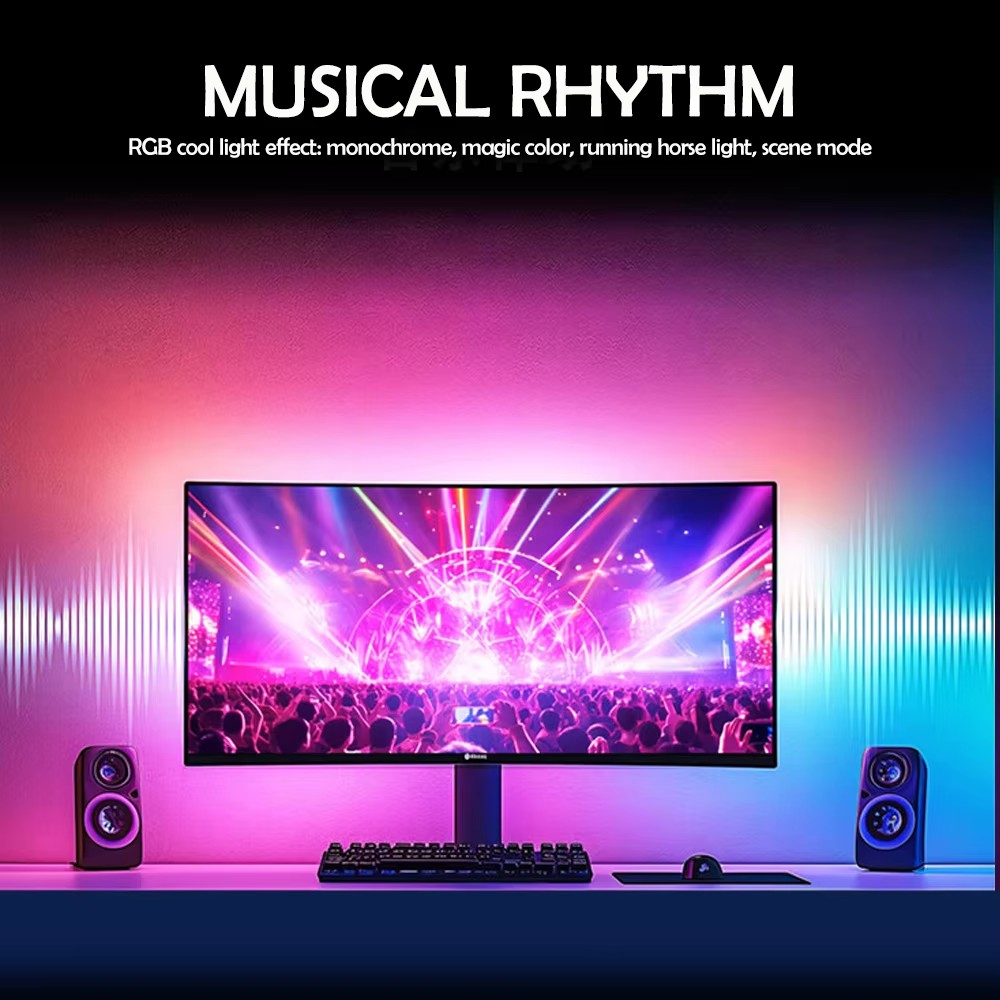 RGB Gaming Lights Strip Monito - огляд і ціна Party Games Night