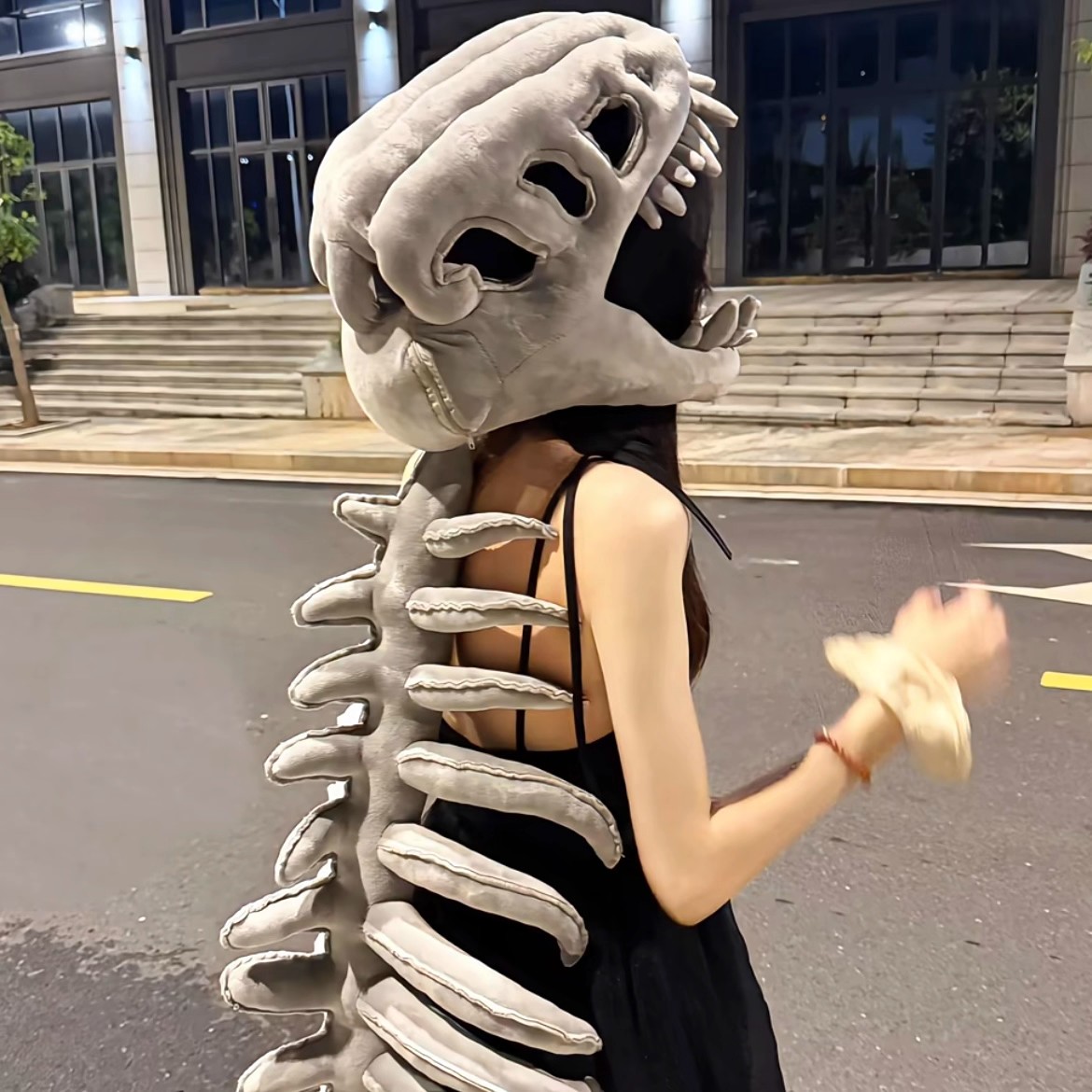Dinosaur Skeleton Plush Hoodie - огляд і ціна Party Games For Adults And Kids