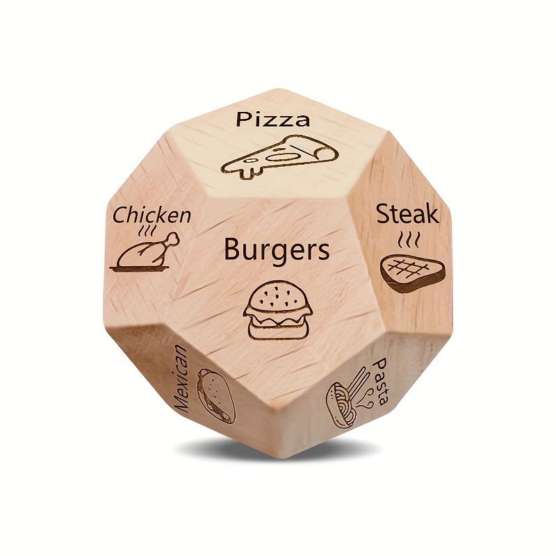 Dining Dice Board Game-12-Side - огляд і ціна Party Games Night