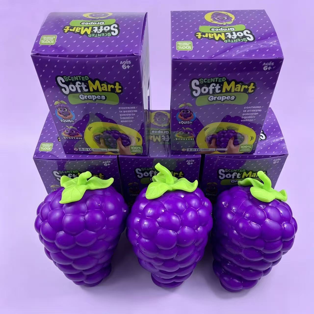 2026 Jumbo Grape Fruit Squishy - огляд і ціна Party Games For Adults And Kids